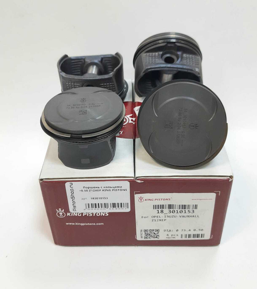 Поршни с кольцами +0.50 Z12XEP KING PISTONS