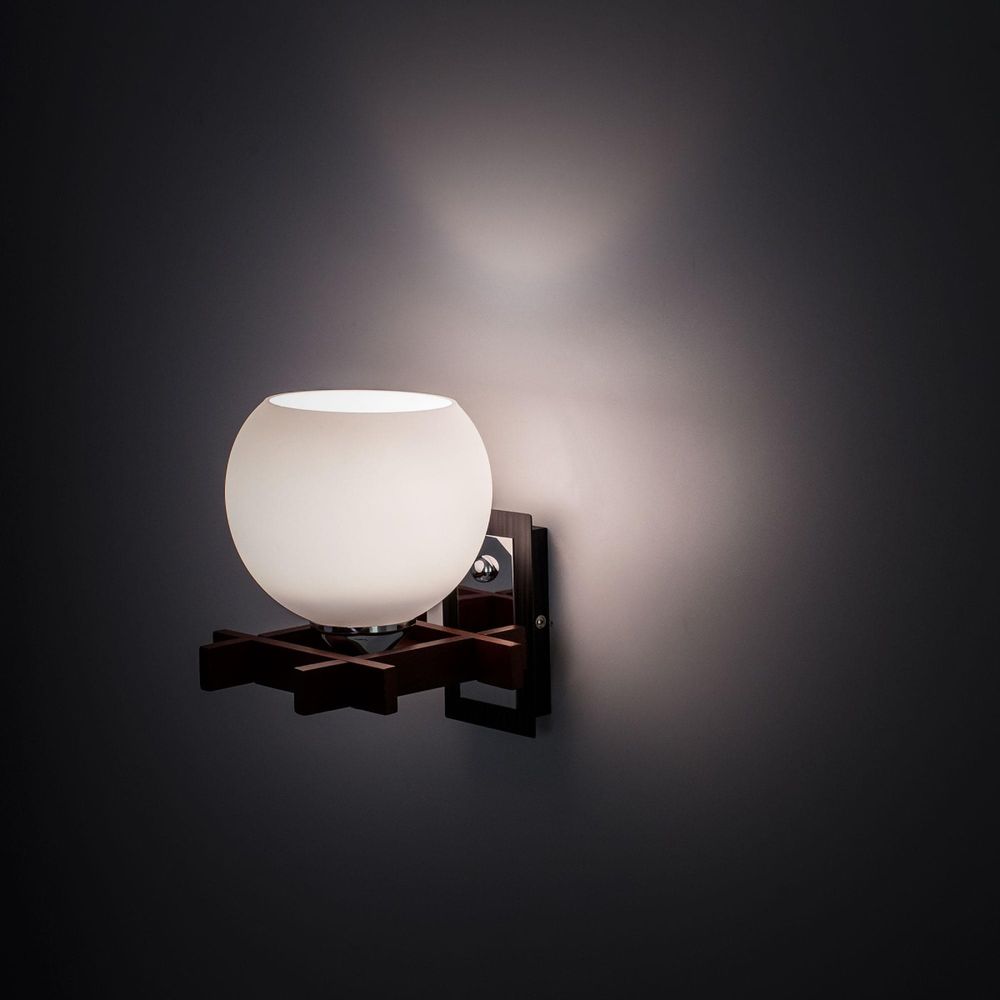 Citilux Нарита CL114311 Бра деревянное Венге Хром