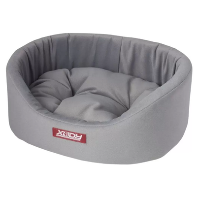 Лежак премиум (экокожа) №1 серый