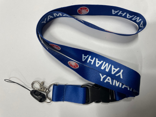 Yamaha (синий) / Брелок, шнурок для ключей на шею Yamaha (синий), ланъярд, крафт, синий (1 шт)