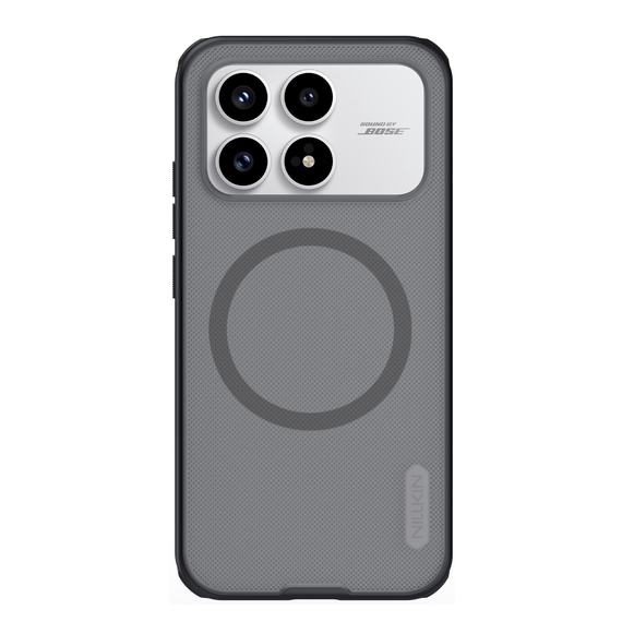 Чехол тонированный c встроенным круглым магнитом для Xiaomi Poco F8 Pro и Redmi K90, серия Super Frosted Shield Pro Magnetic (Clear version) от Nillkin