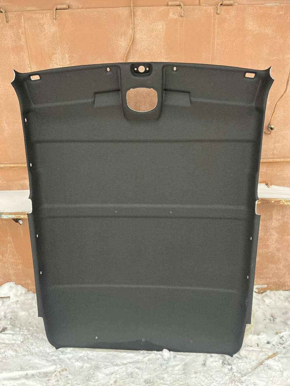 Жесткий потолок Нива Легенд (оригинал), 3д (черный/серый) / обивка крыши