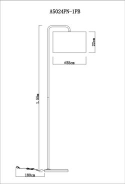 Торшер Arte Lamp