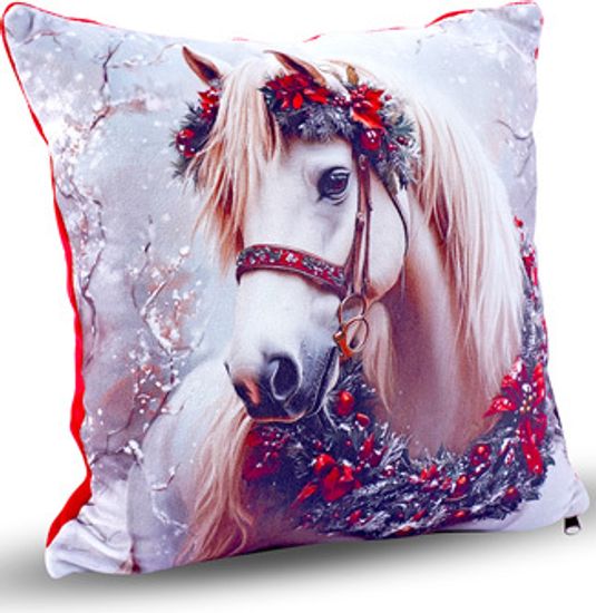 Подушка Снежная красавица (текстиль) – Премиум 500 г.