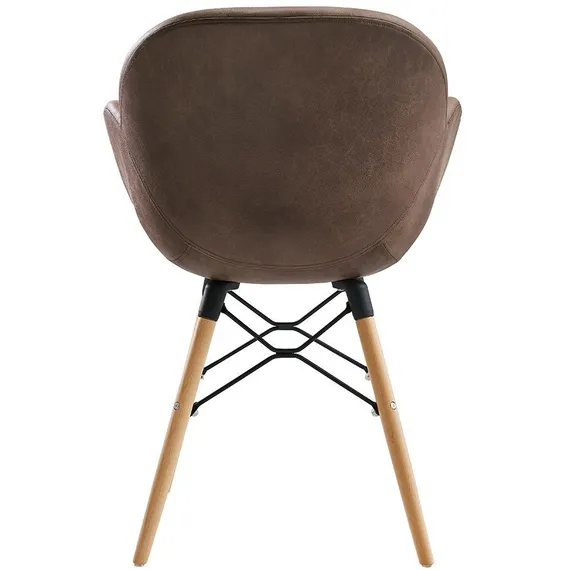 Стул Flow коричневая экокожа | Купить в Hallberg.ru