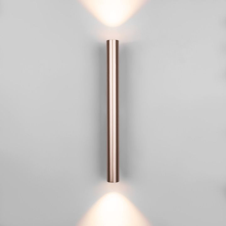 Настенный светодиодный светильник Elektrostandard Langer 40124/LED матовое золото a061987