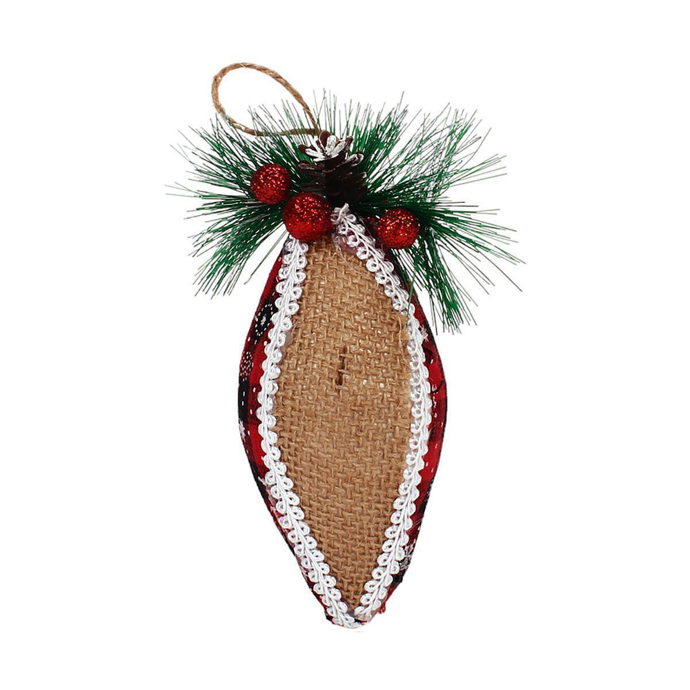 Подвеска с веткой и шишкой