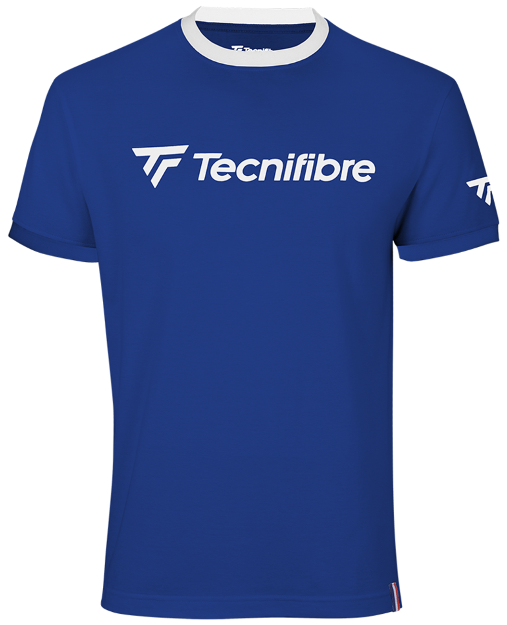 Женская теннисная футболка Tecnifibre Women Cotton Tee - royal