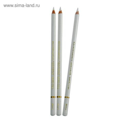 Набор 3 штуки уголь белый в карандаше Koh-I-Noor GIOCONDA 8812/4 (4157784)