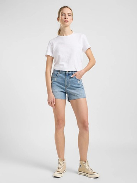 Шорты джинсовые женские LEE RIDER SHORT 3IN