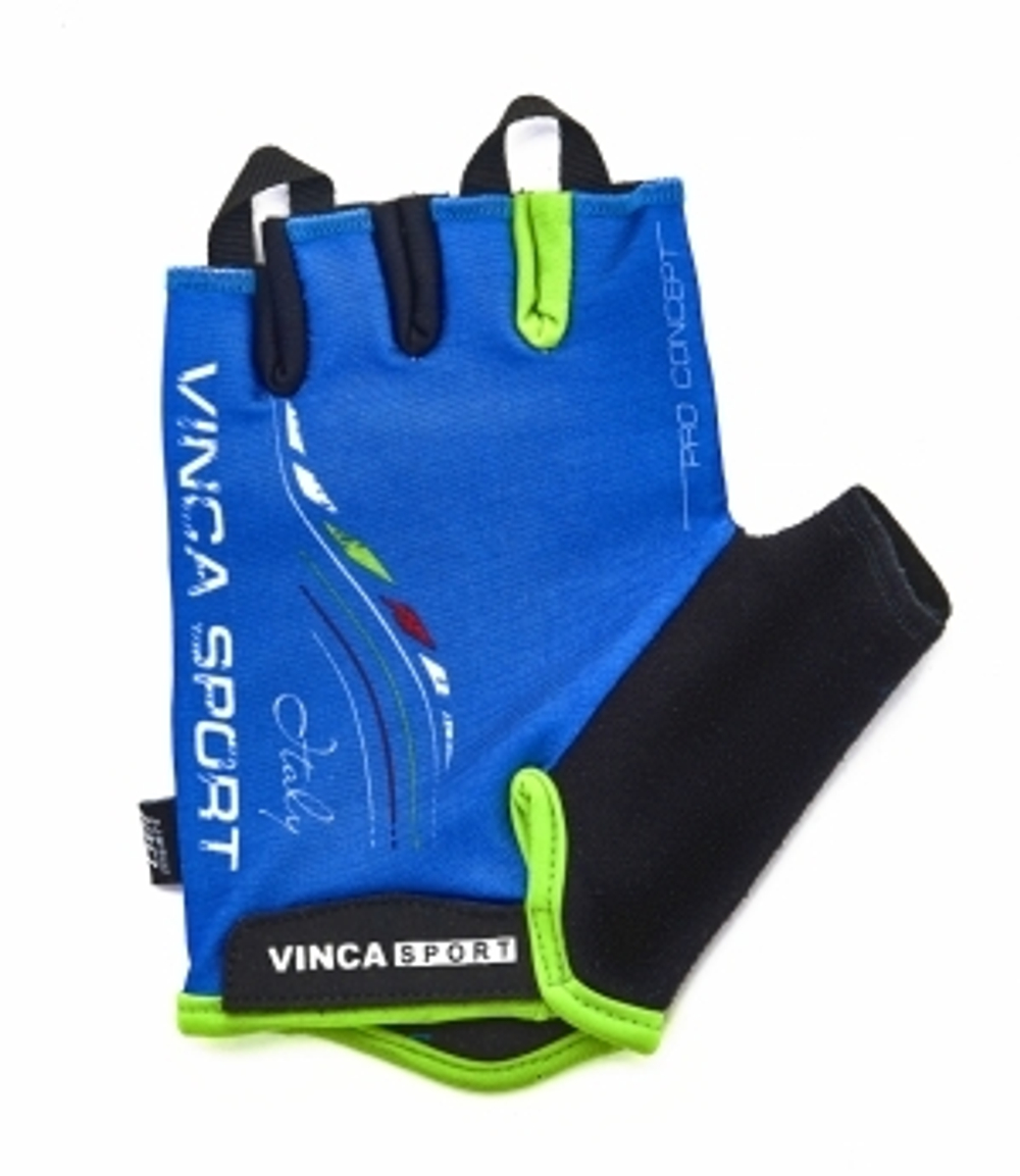 Перчатки велосипедные, ITALY, гелевые вставки, цвет синий, размер L VG 934 blue italy (L)