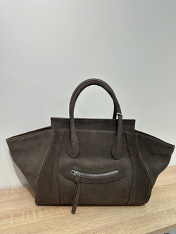 Сумка из натуральной замши