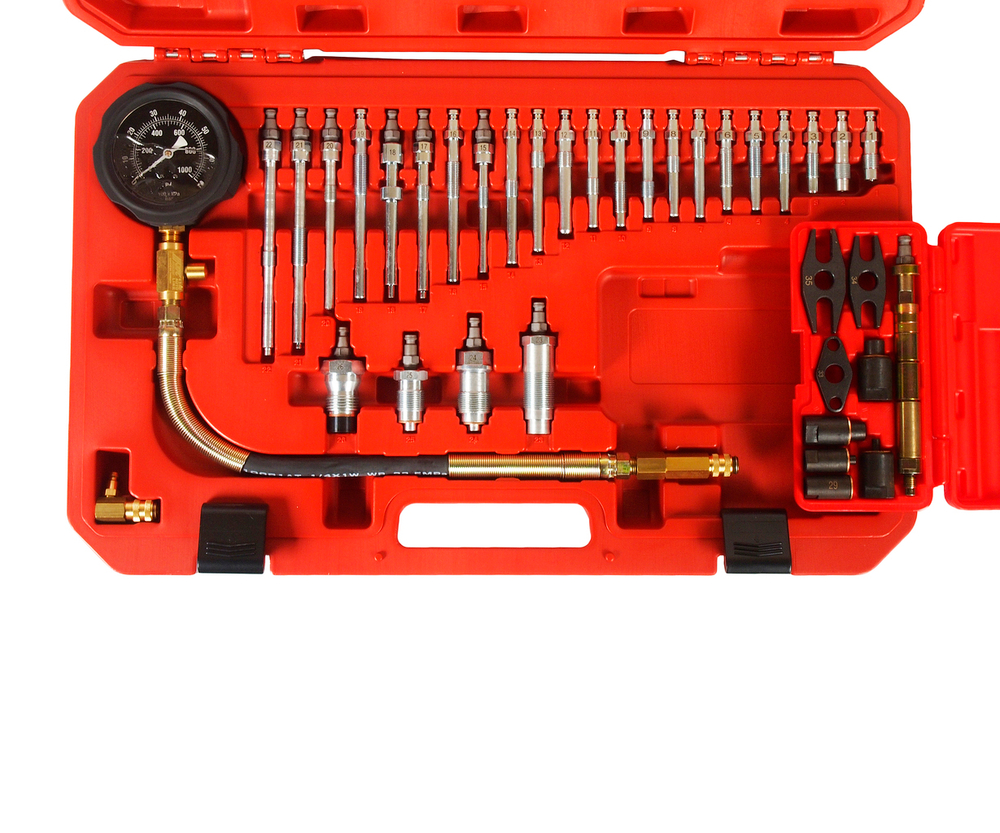 Компрессометр дизель с адаптерами 37 предметов JTC