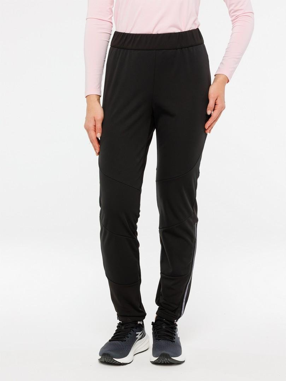 Брюки MOAX Tauri softshell zip женские, чёрные