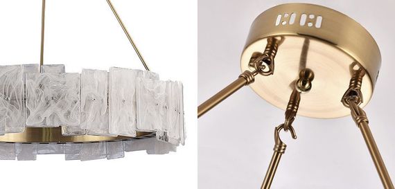 Подвесной светодиодный светильник Imperium Loft Frost Patterns 123395-22