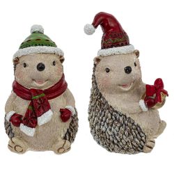 GAEM Фигурка декоративная "Ежик", L7 W6 H12 см, 2в.