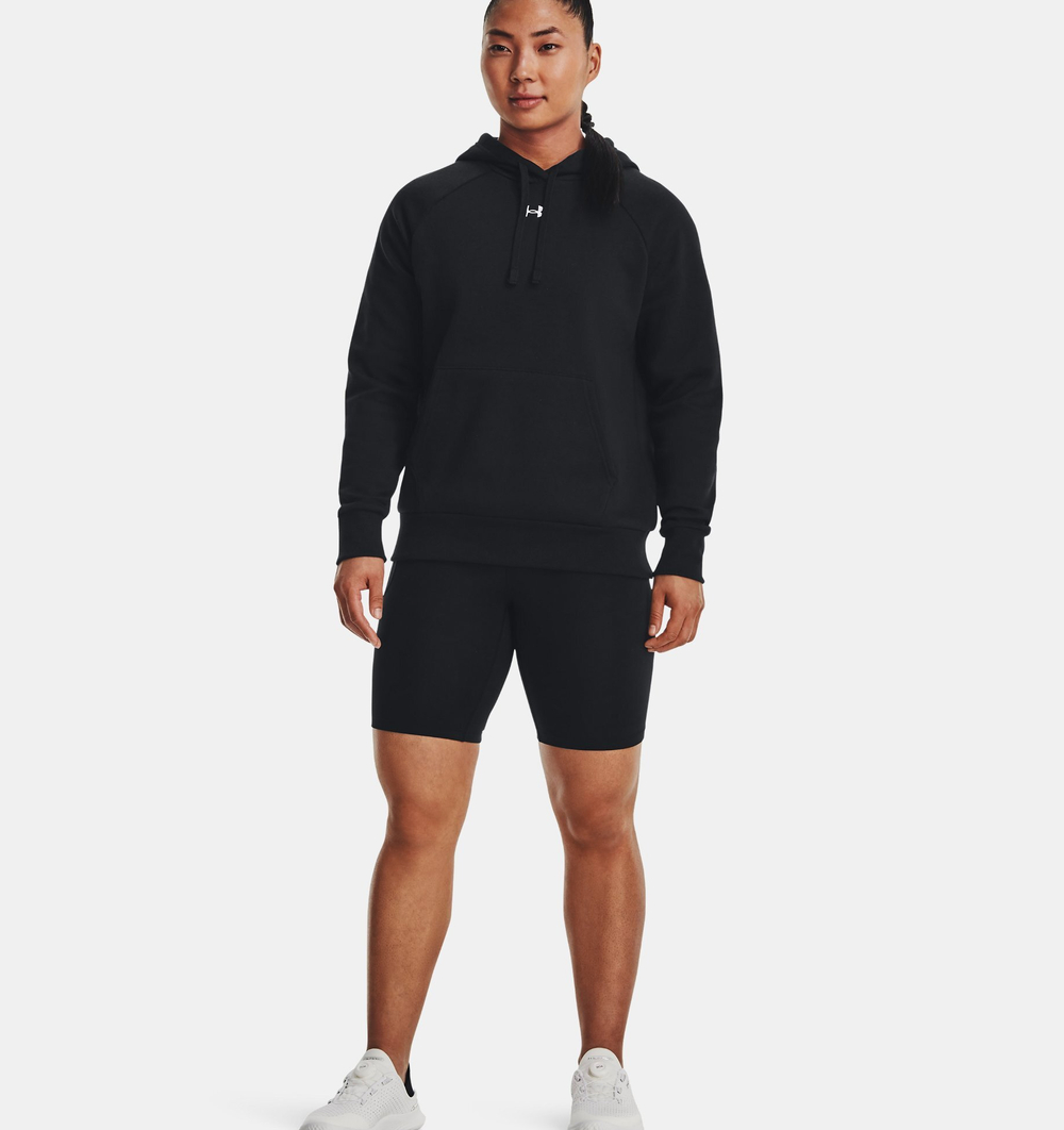 Женская флисовая толстовка Under Armour UA Rival Fleece Hoodie-BLK