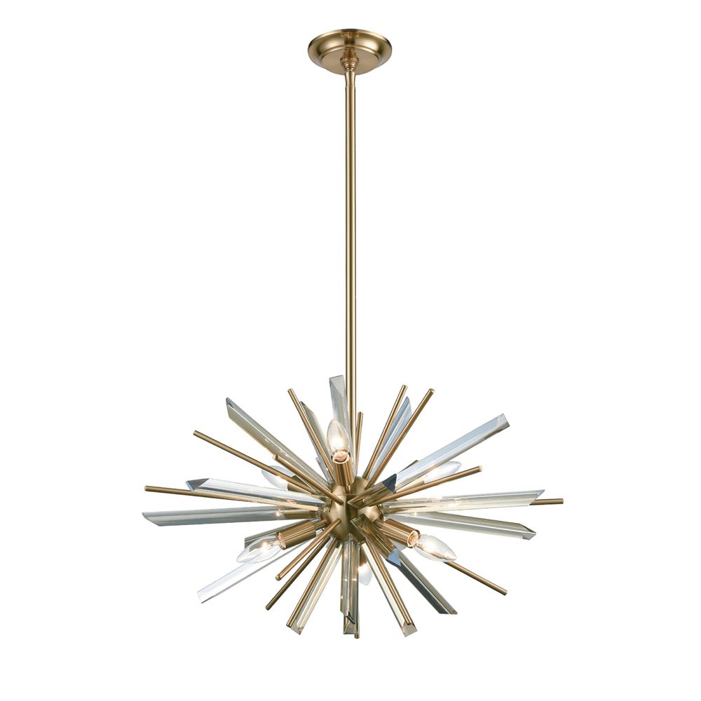 Люстра P68112-6AB antique brass