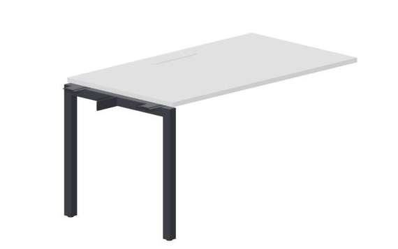 стол Polo 1380х780х750мм (меламиновый аутлет) - приставной элемент