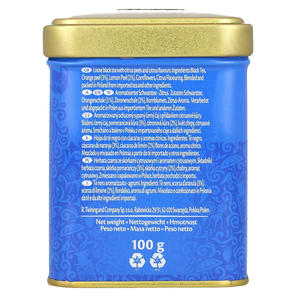 Twinings, Lady Grey, рассыпной чай, 100 г (3,5 унции)