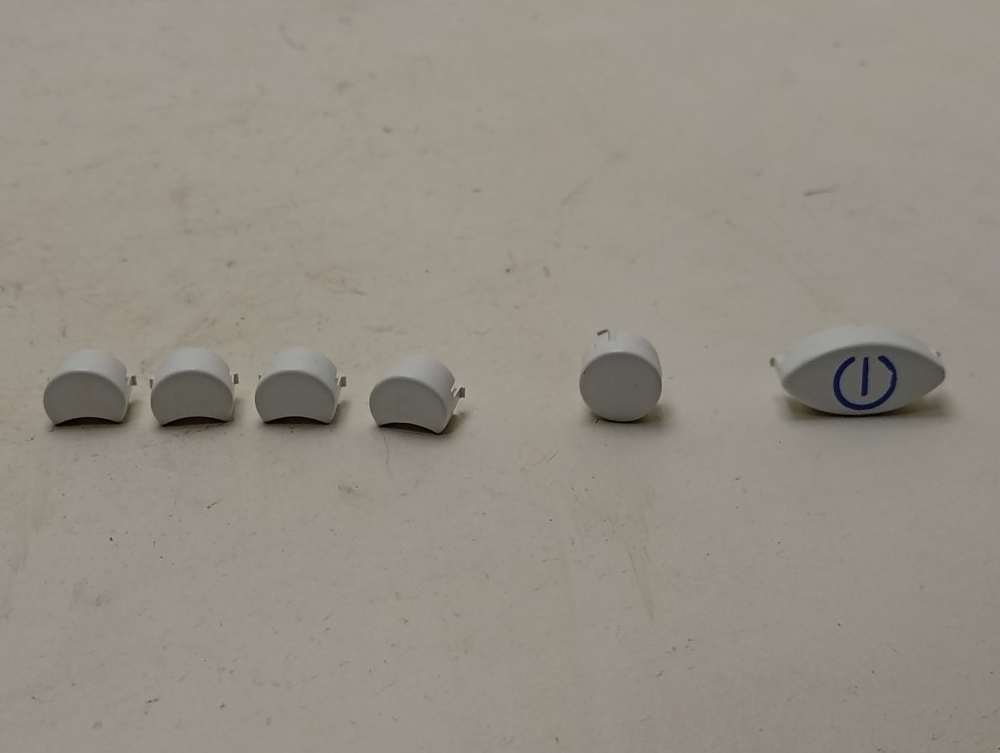 WISL103 кт63 Комплект кнопок для стиральной машины Indesit WISL 103 б/у