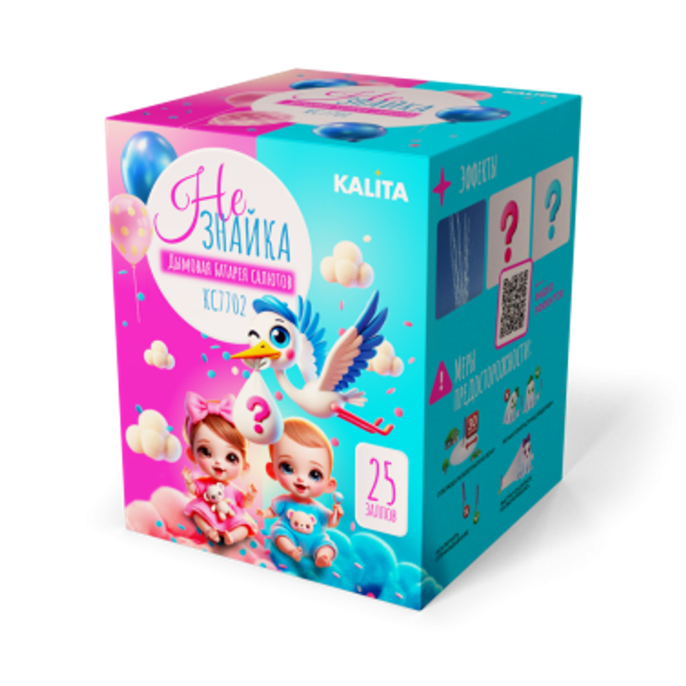 КС Батарея салютов Незнайка Мальчик (1,2" х 25)