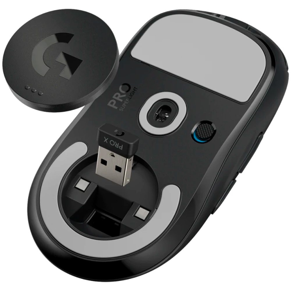 LOGITECH G PRO X SUPERLIGHT 2c compact wireless gaming mouse - BLACK - 2.4GHZ - EER2-933