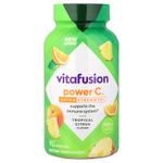 VitaFusion, Power C, жевательные витамины, со вкусом тропических цитрусовых, 92 жевательные таблетки (125 мг в 1 жевательной таблетке)