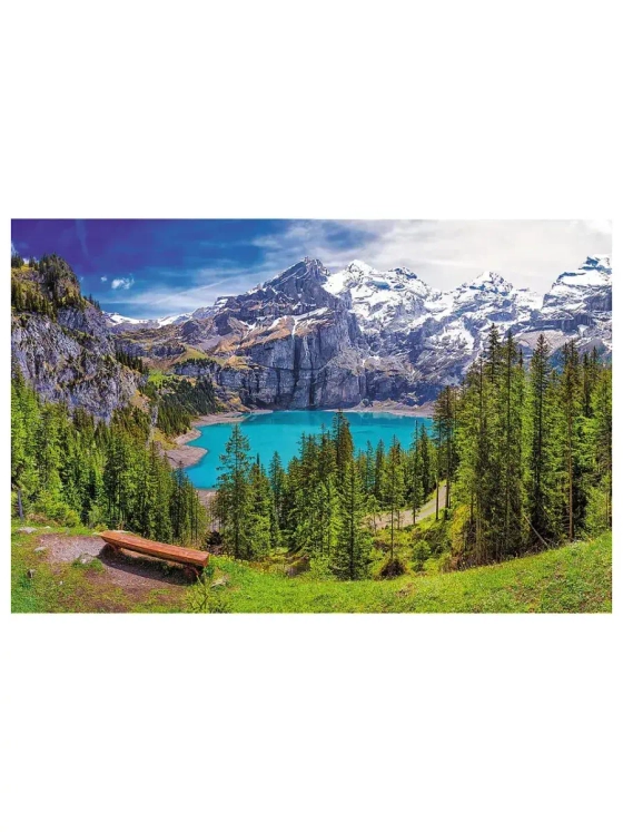 Пазлы для детей и взрослого 1500 элементов Озеро Эшинен