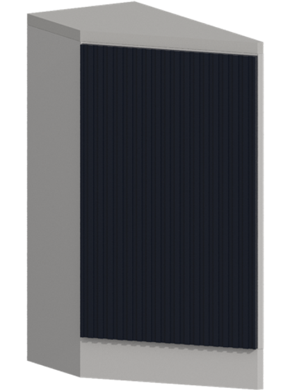 Кухня Модуль ШНТ 300 (правый) Графит / Индиго софт