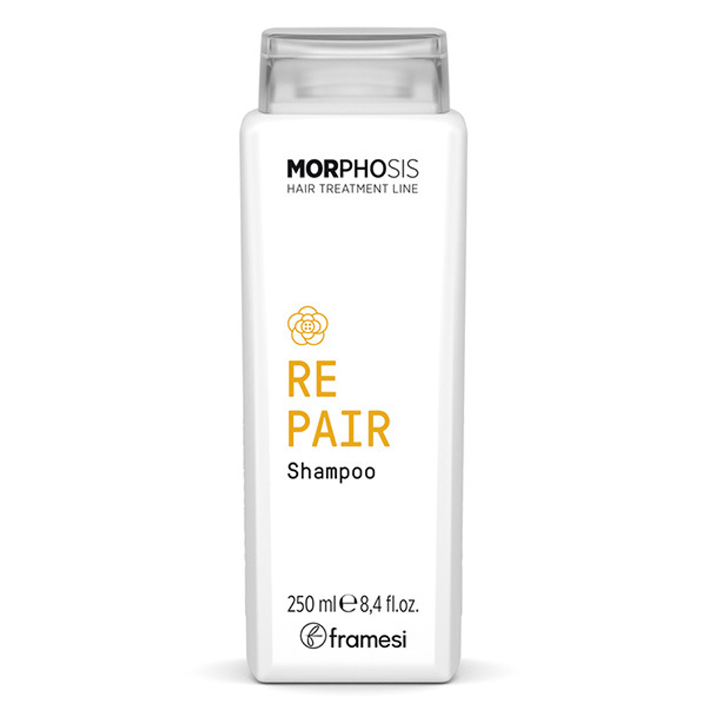 Восстанавливающий шампунь для поврежденных волос Framesi Morphosis Repair Shampoo 250мл
