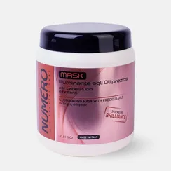 МАСКА ДЛЯ ПРИДАНИЯ БРИЛЛИАНТОВОГО БЛЕСКА С ЦЕННЫМИ СОРТАМИ МАСЕЛ