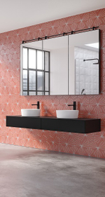 Смеситель для раковины чаши TZAR 340201NM чёрный