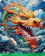 Коврик для мыши Cactus CS-MP-D07M Colorful Dragon