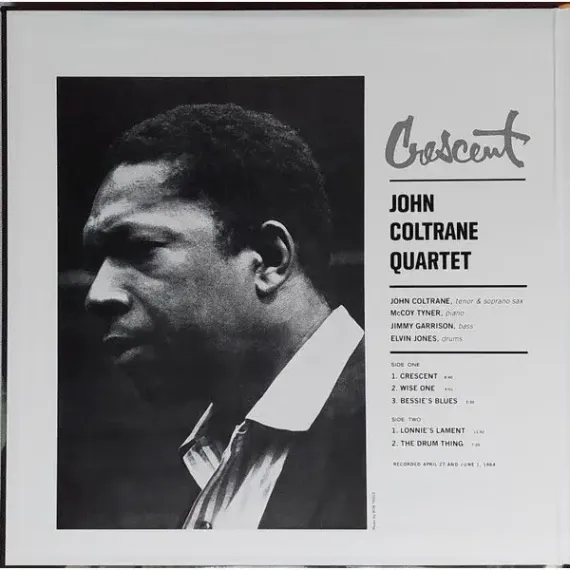 John Coltrane Quartet – Crescent (Acoustic Sounds) LP
