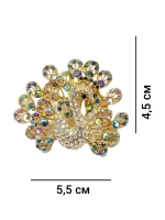 Брошь "Жар-птица золото"