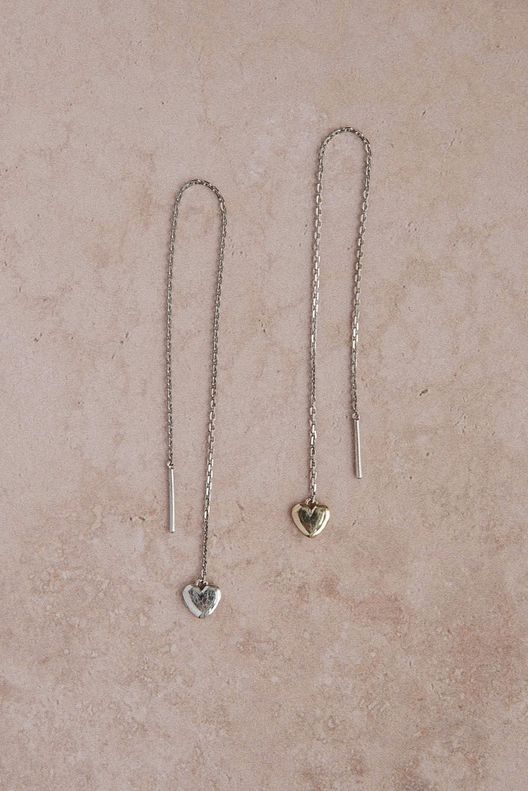 Серьга-протяжка Love / Ms.Marble