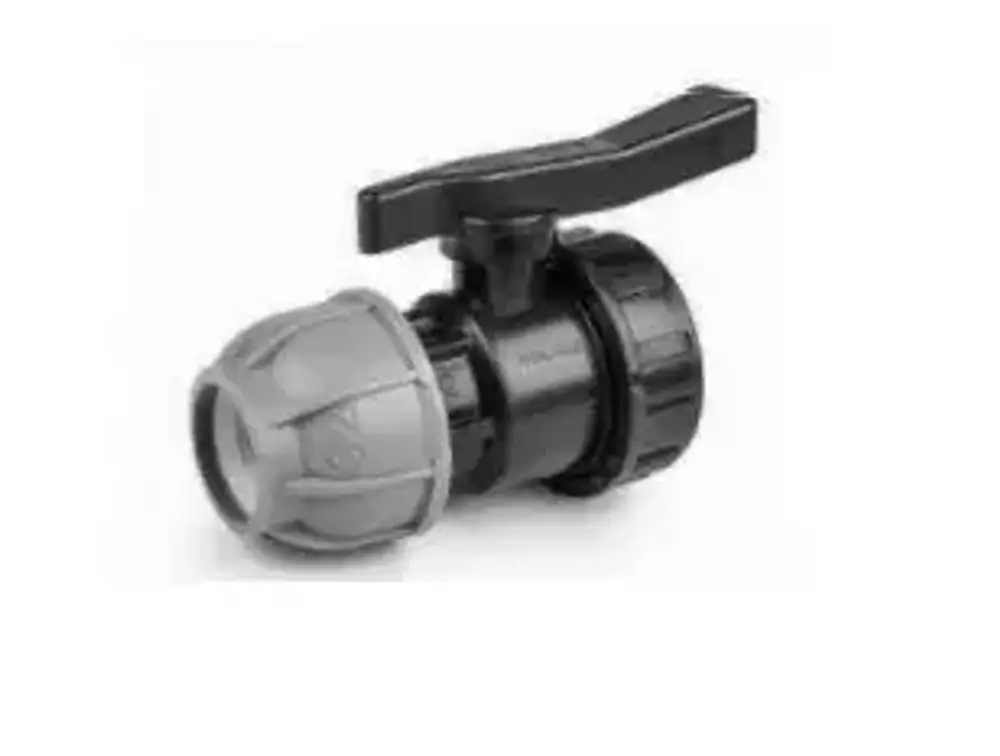 Кран для ПЭ трубы 32 с ВР 1", Bradas