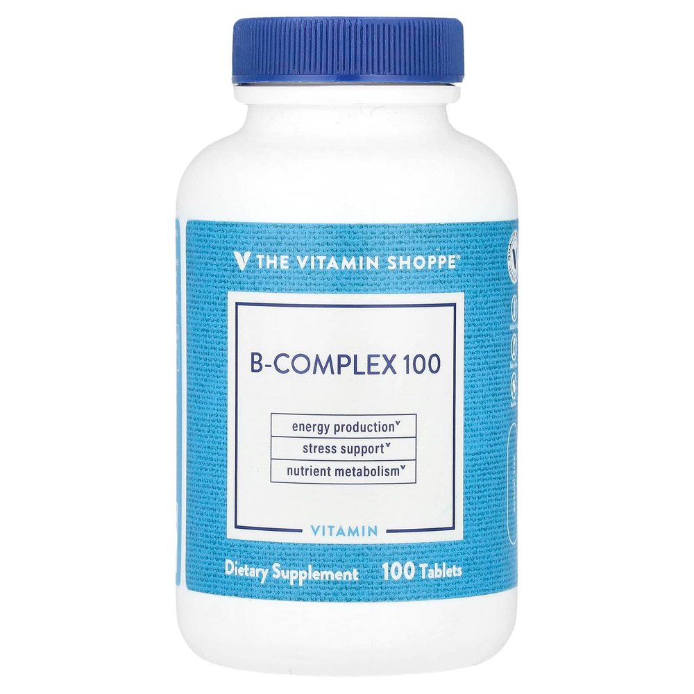 The Vitamin Shoppe, B-Complex 100, 100 таблеток