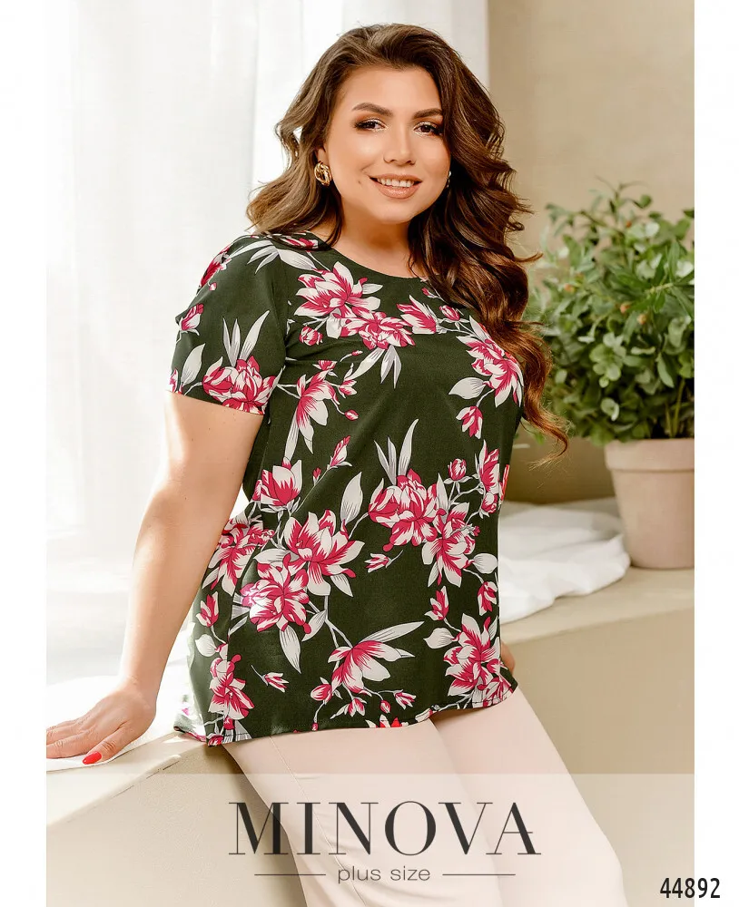 Блуза 2258-хаки Minova