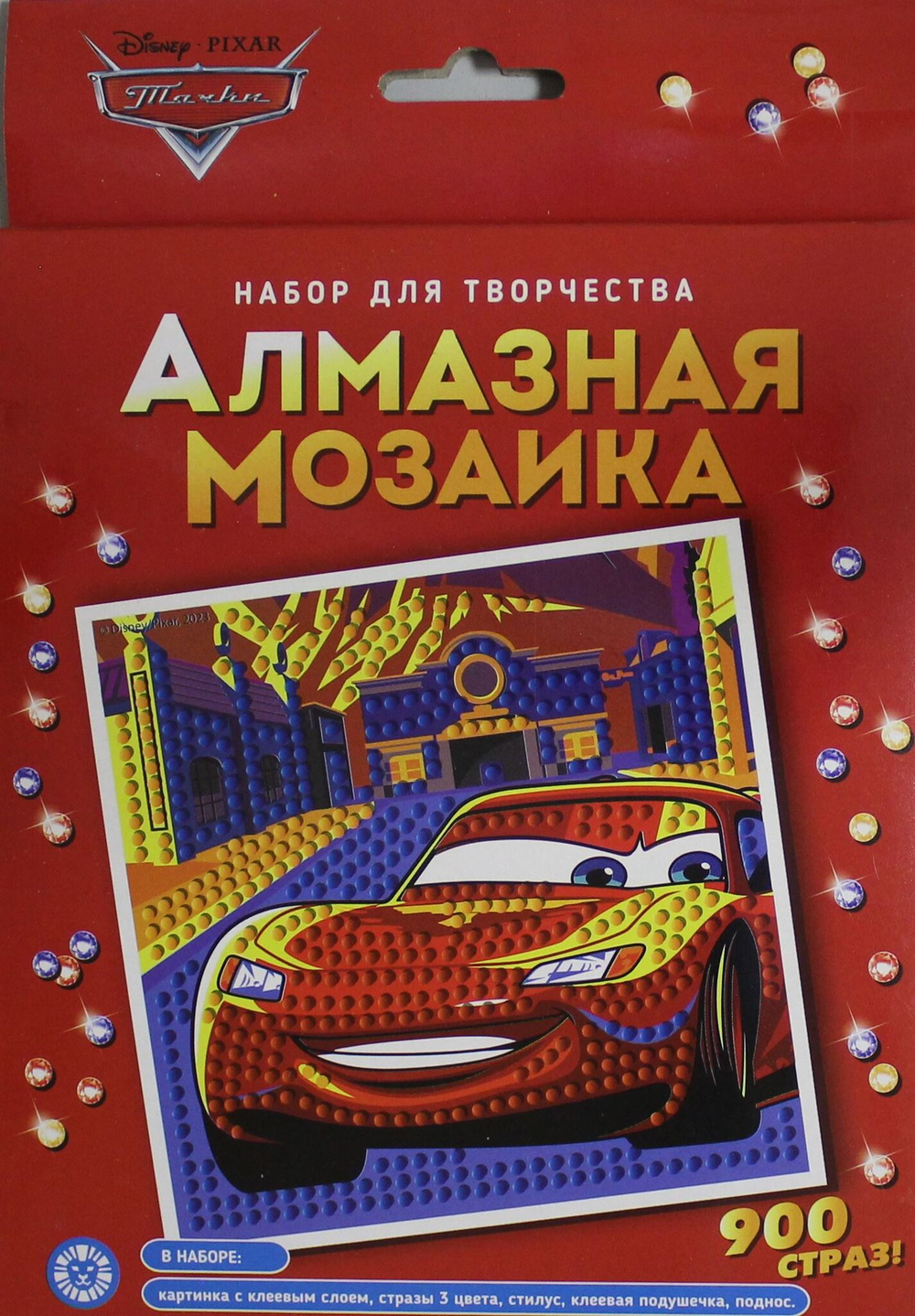 Набор для творчества. Алмазная мозаика. Тачки