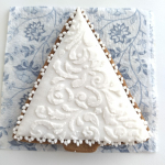 Елка прямая №2 (широкая форма) Мелкий узор