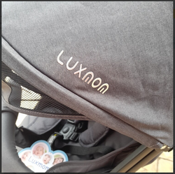 Прогулочная коляска Luxmom V5 / черный