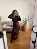 Юбка экозамша