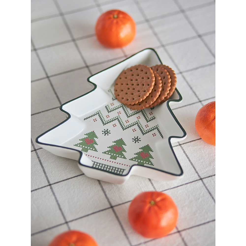 Набор из двух сервировочных тарелок sweet memories из коллекции new year essential