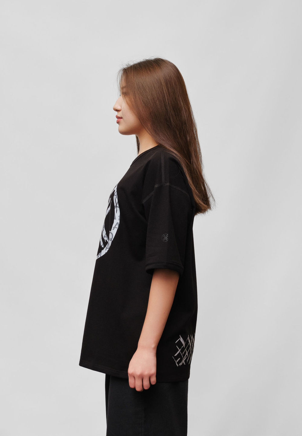 Футболка оверсайз SHANYRAQ BLACK