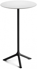 Стол ламинированный барный складной Scab Design Tripe Folding, черный, белый