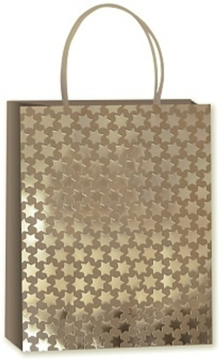 Пакет подарочный Роскошь золота Дизайн №3 31*24*12 см.