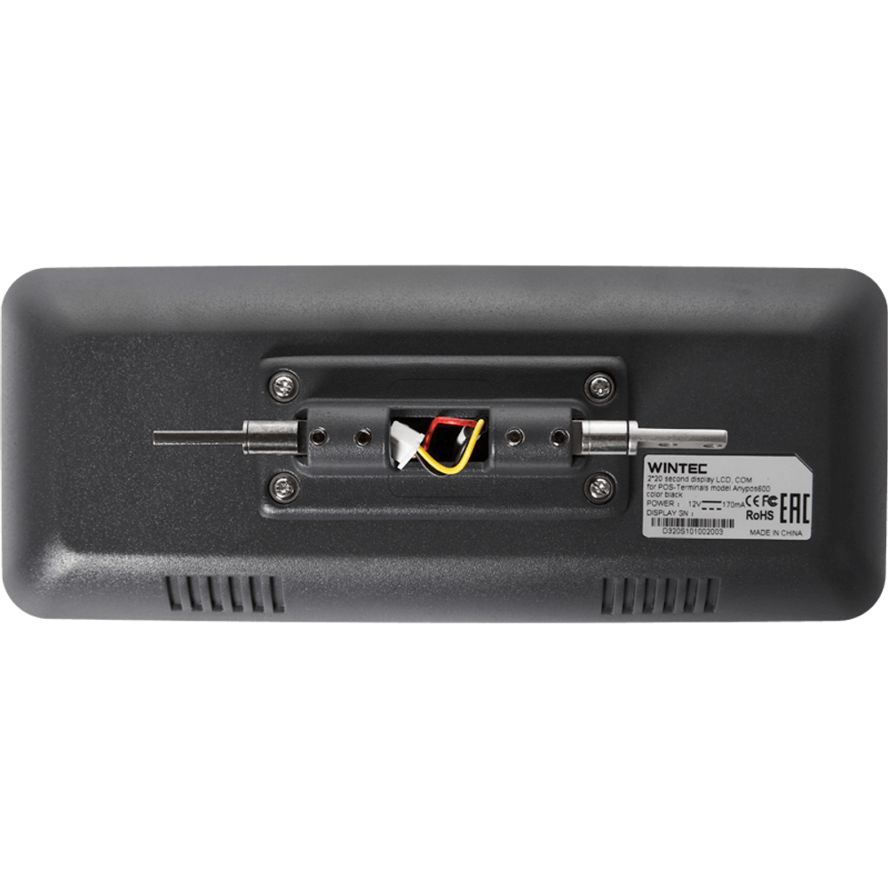 Дисплей покупателя CD320 для терминала Wintec Anypos600, Черный