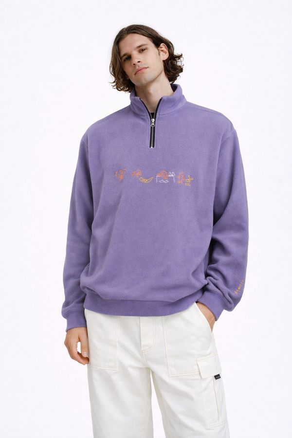 Толстовка SV6 Lyla лиловая - фото 6